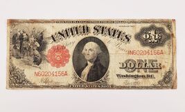 Series of 1917 $1 United States Note in Very Good Condition VG FR #39 - $150.28
