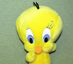 12&quot; TWEETY BIRD 1995 Looney Tunes Vintage Plush Stuffed Warner Brothers Yellow - £9.06 GBP