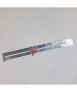 Coats and Clark Gauge Metal Sewing Knitting Hem alterations ruler tool V... - $20.91 CAD