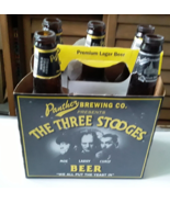 &quot;The Three Stooges&quot; Beer Panther Brewing Co  6-Pack 5 Empty Bottles Vint... - $30.00