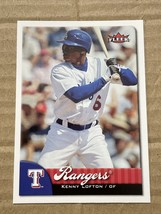 2007 Fleer Baseball #164 Kenny Lofton Rangers - $1.89