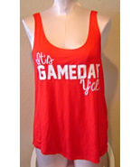 It&#39;s Game Day Y&#39;all Tank Size Small Red NWT Sweet Claire - $15.99