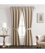 Croscill Esme Lined Pole Top Drapery With Tan Finish 2A0-401O0-6050-272 - $81.48 CAD
