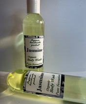 Jasmine Organic Body Wash /  Natural Daily Moisturizer  / Shower Gel. - £11.99 GBP