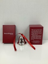 Reed and Barton Undated Annual Silverplated Classic Bell Ornament - $28.21