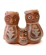 Vintage Handmade Owls Birds Ceramic Pottery Ocarina Musical Instrument F... - £15.80 GBP