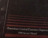 1998 Ford Voiture &amp; Camion Powertrain Contrôle Émission Diagnostic Manue... - $119.95