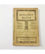 Vintage Rare Songbook Sunlight Glees 1945 Hartford Music Co. - $554.73 MXN