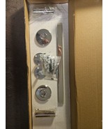 Emtek 28024 Modern Brass Towel with Square Rosette, 12&quot; POLISHED NICKEL ... - €110,04 EUR