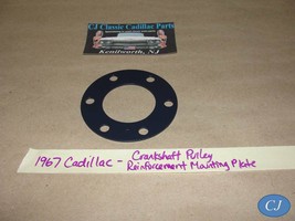 67 Cadillac 429/390 Engine Crank Crankshaft Pulley Mounting Reinforcement Plate - £30.96 GBP