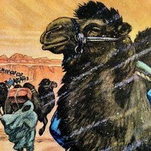 Camels In The Desert 1954 Art Print Paul Bransom Marlin Perkins Zooparad... - €34,48 EUR