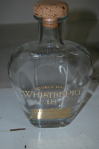 Whistle Pig 18 Year Double Malt Straight Rye Whiskey Empty Bottle - $44.99