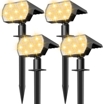 Solar Powered Garden Lights - 4 Pack - £49.50 GBP+