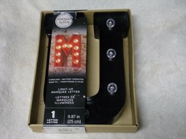 .Vintage 10&quot; Marquee Light Up Led LIGHTS/BATTERY OPERATED/ Each Priced Separate - £22.31 GBP