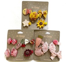 15 pk Girls&#39; Cute Hair Clip for Casual Using or Parties (3 sets), One Size - £5.80 GBP