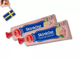 2 Tubes Kavli SkinkOst 275g (9.70 oz)  Creamy Cheese Spread with Savory Ham - $19.43