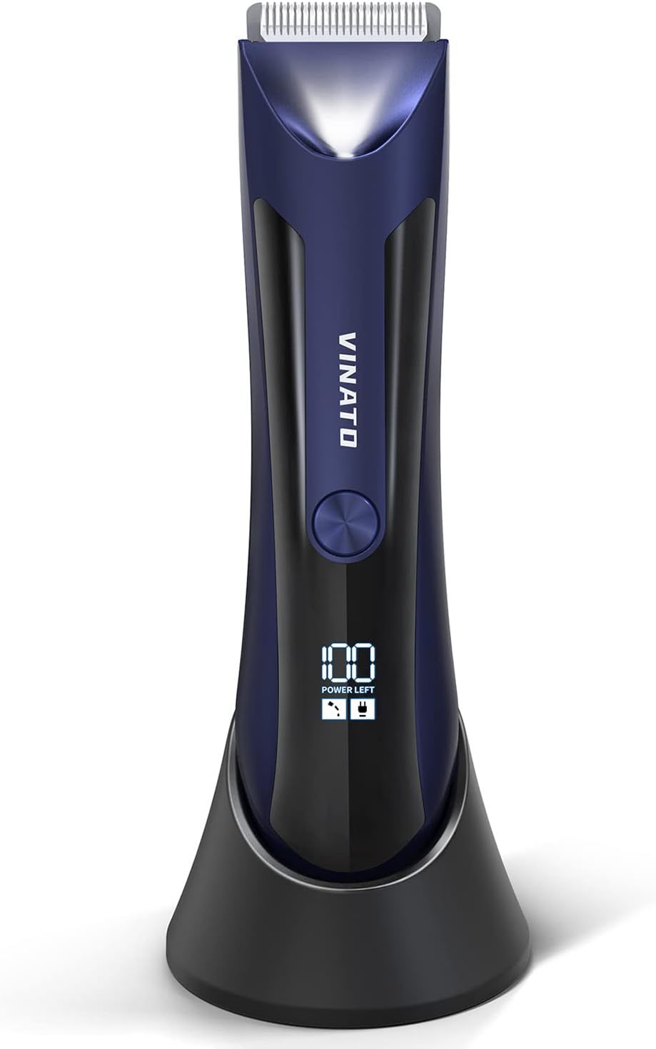Electric Body Hair Trimmer - Waterproof Groin Hair Trimmer For Men Ball ... - $31.96