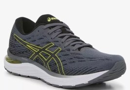 Asics Gel Stratus 3 Knit Shoes Sneakers Mens Size 9.5 Gray White 1011B640-020 - £54.76 GBP
