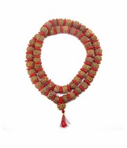 7 Mukhi Rudraksh Kantha / Laxmi Siddha Mala / MahaLaxmi Mala - 33 bead -... - £234.34 GBP
