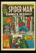 SPIDER-MAN Comics Weekly #27 1973-STEVE DITKO-JACK KIRBY-BRITISH-F-FN - £39.95 GBP