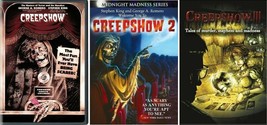 Creepshow 1-2-3(III)Trilogy- Stephen King-George Romero Classics- New 3 Usa Dvd - £51.90 GBP