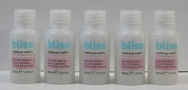 5x Bliss Makeup Melt Dry/Wet Gentle Jelly Cleanser Makeup Remover 2 oz / 60 ml - £11.94 GBP