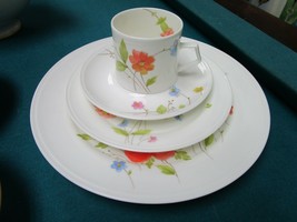 Mikasa Japan China Just Flowers 4 PCS/ 3PCS Set - Creamer Sugar Pick 1 - £24.16 GBP+