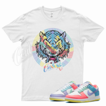 White TIGER T Shirt for N Dunk Low Candy Soft Pink Easter Sunset Pulse Glow - £20.60 GBP+