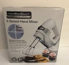New Hamilton Beach 62659E Professional 5 Speed Hand Mixer - £43.18 GBP