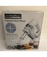 NEW HAMILTON BEACH 62659E PROFESSIONAL 5 SPEED HAND MIXER - $54.33