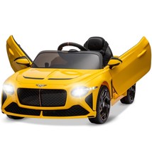 12V Kids Ride On Car, Licensed Bentley Bacalar Electric Vehicles W/Paren... - £217.52 GBP