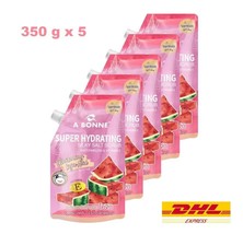 5 x A Bonne’ Super Hydrating Silky Salt Scrub Kojic Watermelon Vitamin E 350 g - £28.98 GBP