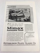 Mimax Automobile Finish Vtg 1926 Print Ad Advertising Art - $9.89