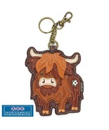 HIGHLAND COW CHALA PAL KEY FOB COIN PURSE KEYCHAIN - $18.50