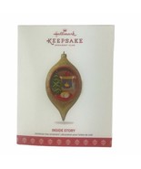 Hallmark 2017 Inside Story Christmas Holiday Ornament Member Exclusive K... - $13.96