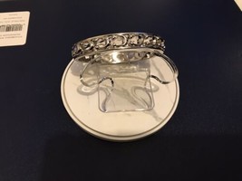 Coach Signature C bangle bracelet, silver - $84.11