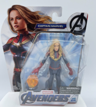 Marvel Avengers Captain Marvel 6&quot; Action Figure Hasbro New 2018 Carol Danvers - £7.60 GBP