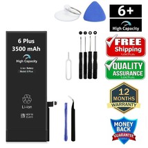 iPhone 6 Plus 3500mAh High Capacity Replacement Battery w/ Tool Kit A1522 A1524 - £16.37 GBP