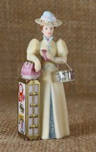 AVON 2002-2003 ~ Mrs. P.F.E. Albee Porcelain Figurine Under Globe ~ Mini... - $26.18