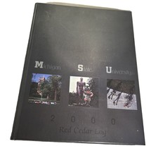 2000 Michigan State University Msu Red Cedar Log Class Yearbook E. Lansing - £15.78 GBP