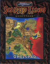 Ghelspad Gazetteer d20 sourcebook Scarred Lands campaign setting - $8.90
