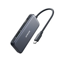 Anker Usb C Hub, 5-in-1 Usb C Adapter, With 4K Usb C To Hdmi, Sd And Micro Sd Car - £46.48 GBP