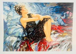 Sergey Ignatenko Sleeping beauty Hand Signed Limited Lithograph on Arches Paper - £116.03 GBP