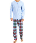 allbrand365 designer Matching Mens Mix It Tartan  Pajama Set Large - £47.18 GBP