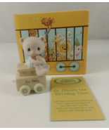 Precious Moments Birthday Train For Baby ‘May Your Birthday Be Warm’ 1985 - $8.90