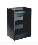 Cash Register Stand, 24 Inches Wide Black Color By Modern Store Fixtures - $179.99