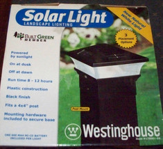 Westinghouse SOLAR LANDSCAPE LIGHTING 1 Light/3 options - NIB! - £19.97 GBP