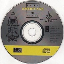 Americans In Space CD-ROM For Windows - New Cd In Sleeve - $3.98