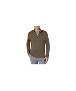 Tasso Elba Men&#39;s Small, Heathered Supima Cotton, 1/4 Zip Pull-Over Sweat... - $49.18 CAD