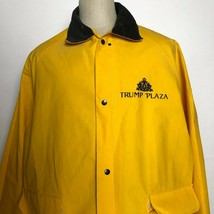VTG Trump Plaza Yellow Rain Jacket Size XL Donald MAGA Make America Pres... - $989.99